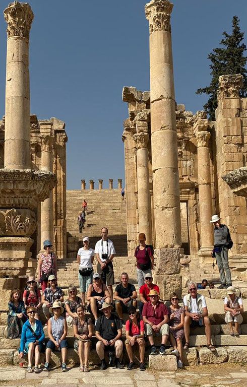 sherazade travel visitors jerash